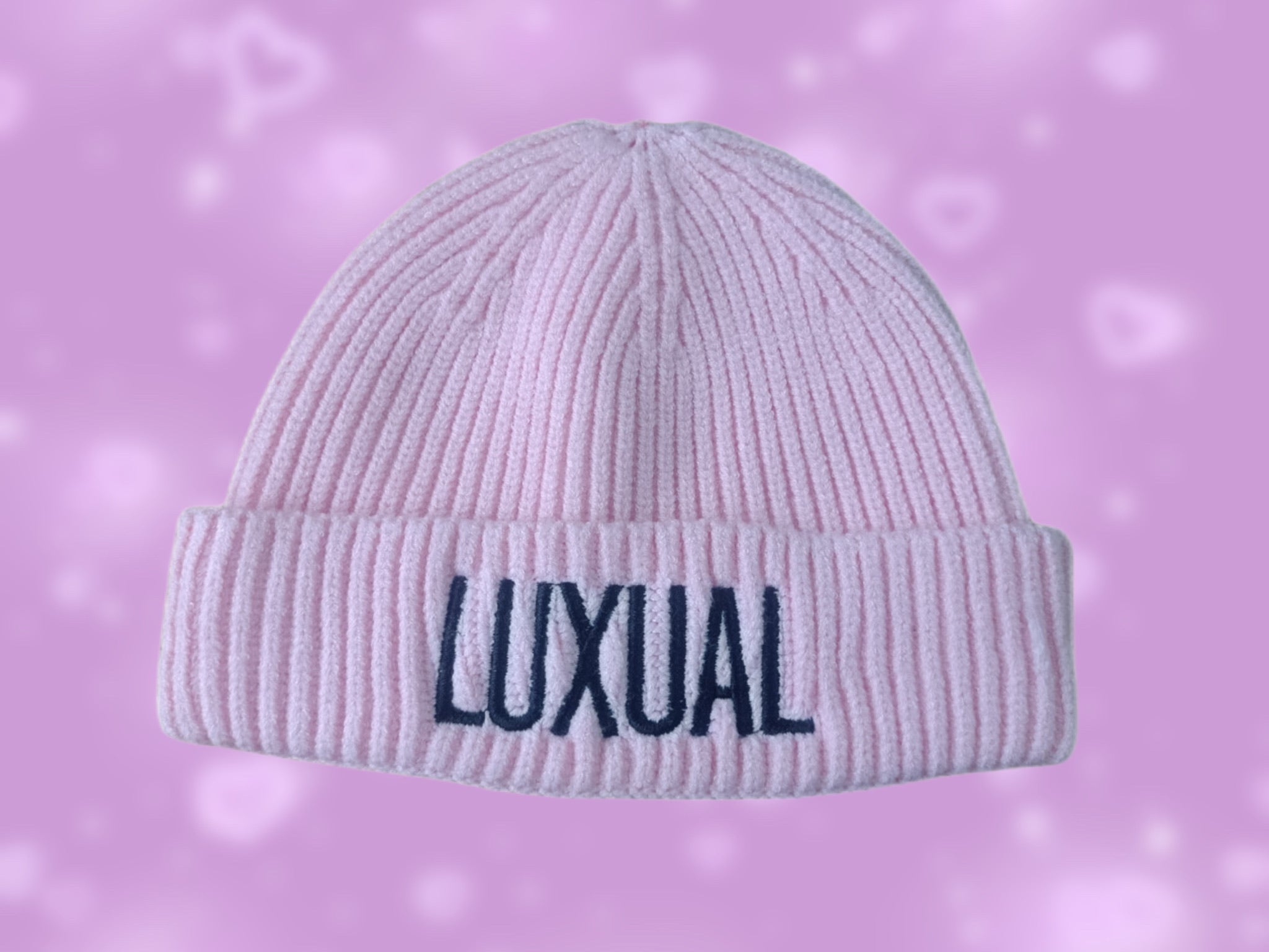 Pink Luxual Beanie