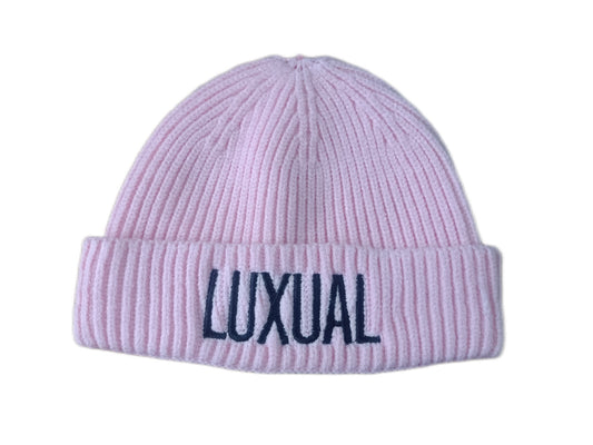 Pink Luxual Beanie