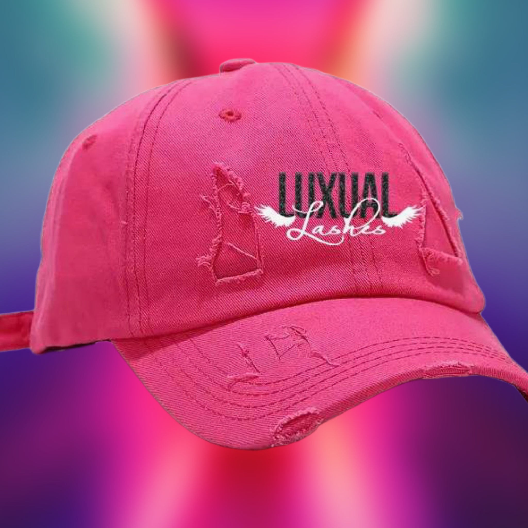 Pink Luxual Cap🧢