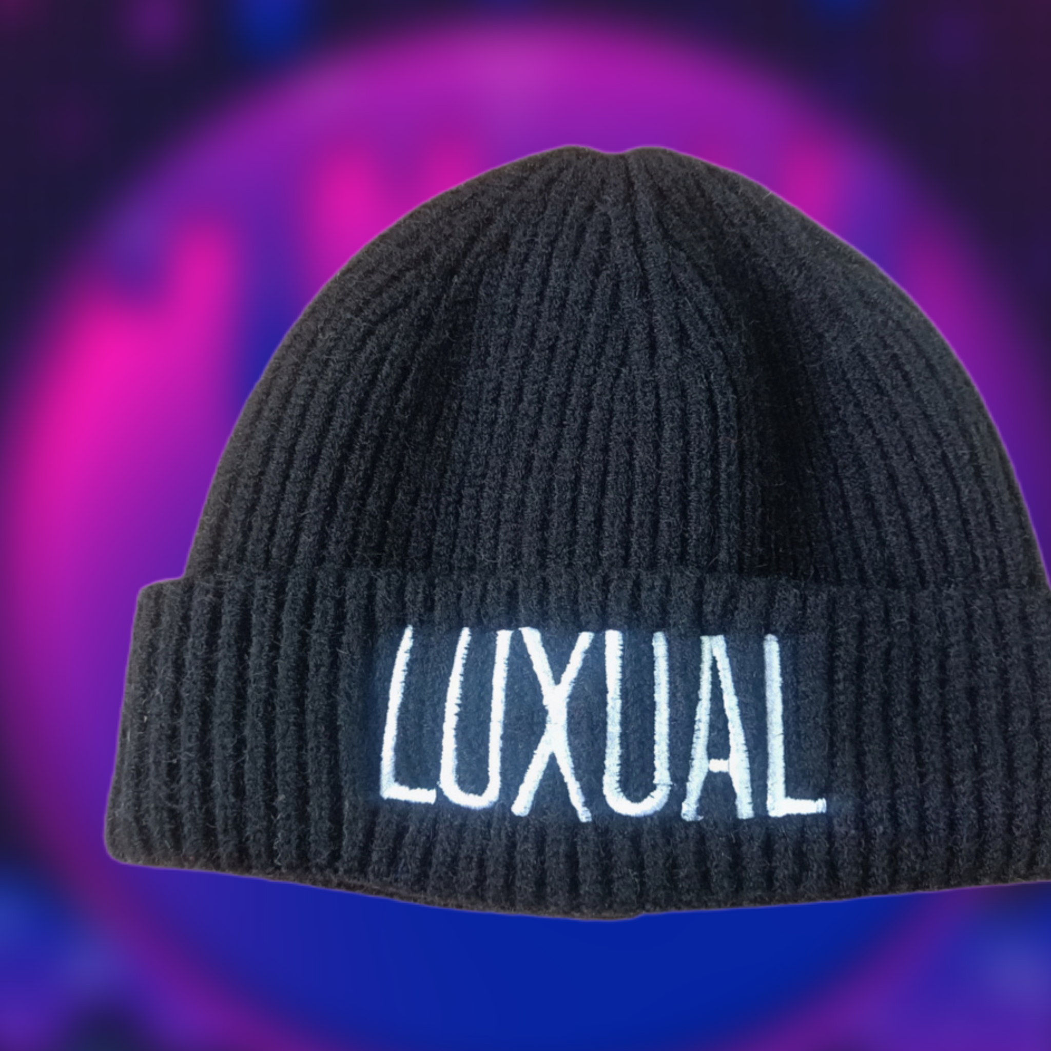 Black Luxual Beanie