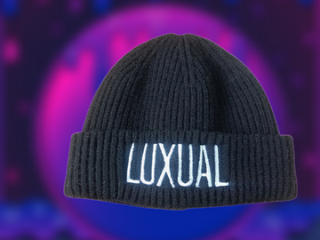 Black Luxual Beanie